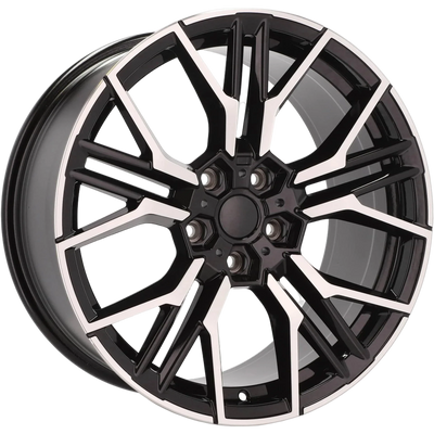 Alu kola pro BMW I0405 8x19 5x112 ET26 66.6 Black Polished | Wheelsup.cz