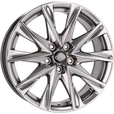 Alu kola pro Mazda I1102 7.5x19 5x114.3 ET45 67.1 Hyper Black | Wheelsup.cz