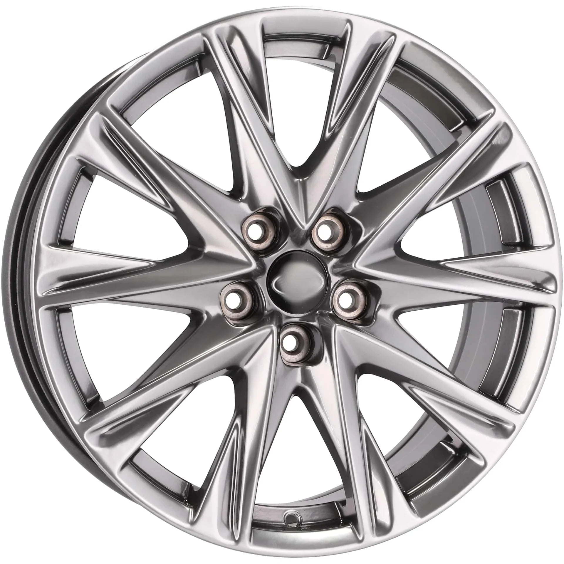Alu kola pro Mazda I1102 7.5x18 5x114.3 ET45 67.1 Hyper Black | Wheelsup.cz