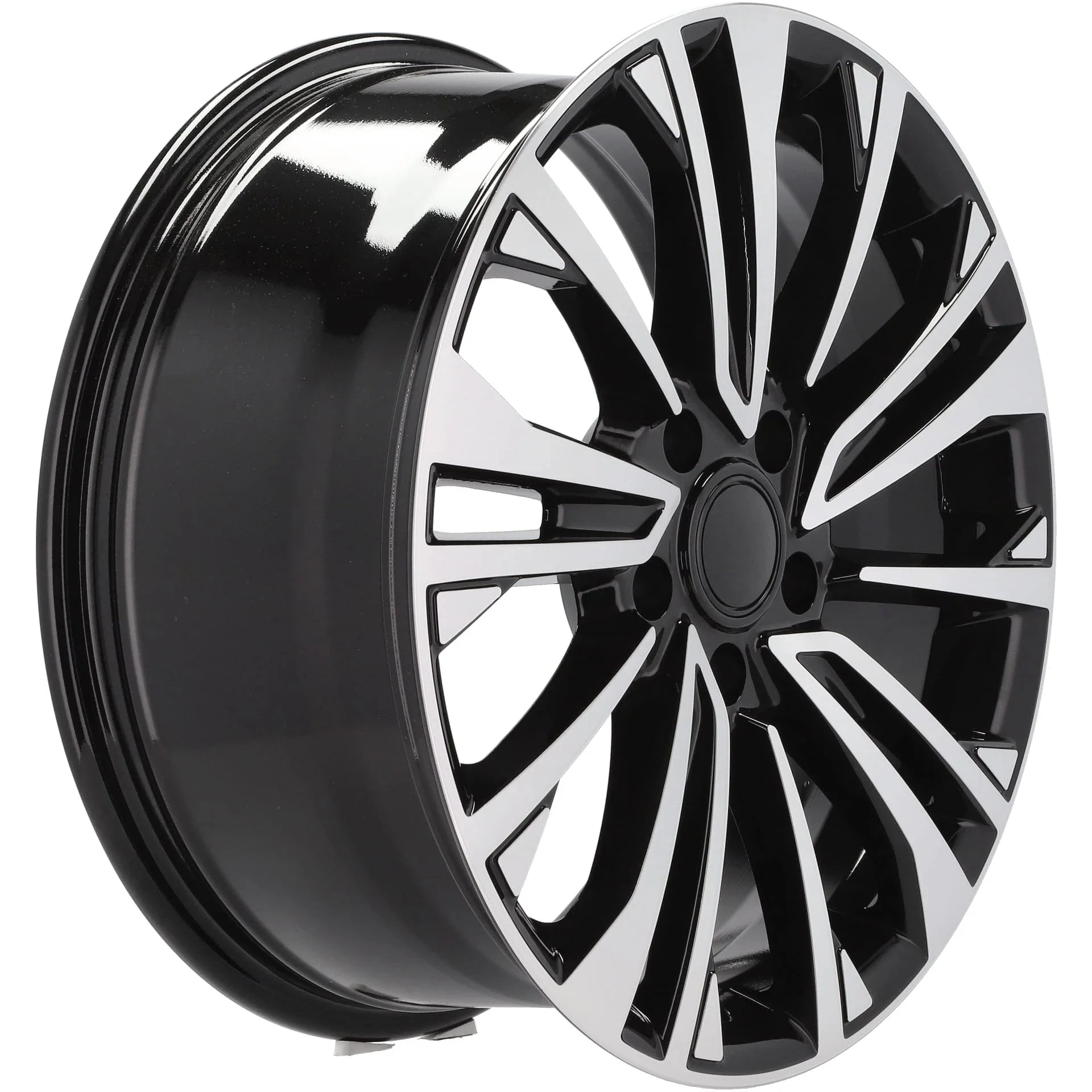 Alu kola pro Volkswagen I1114 8x18 5x120 ET50 65.1 Black Polished | Wheelsup.cz