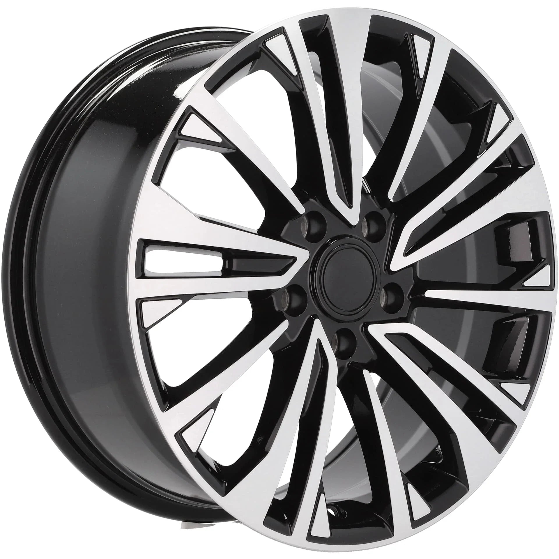 Alu kola pro Volkswagen I1114 8x18 5x120 ET50 65.1 Black Polished | Wheelsup.cz