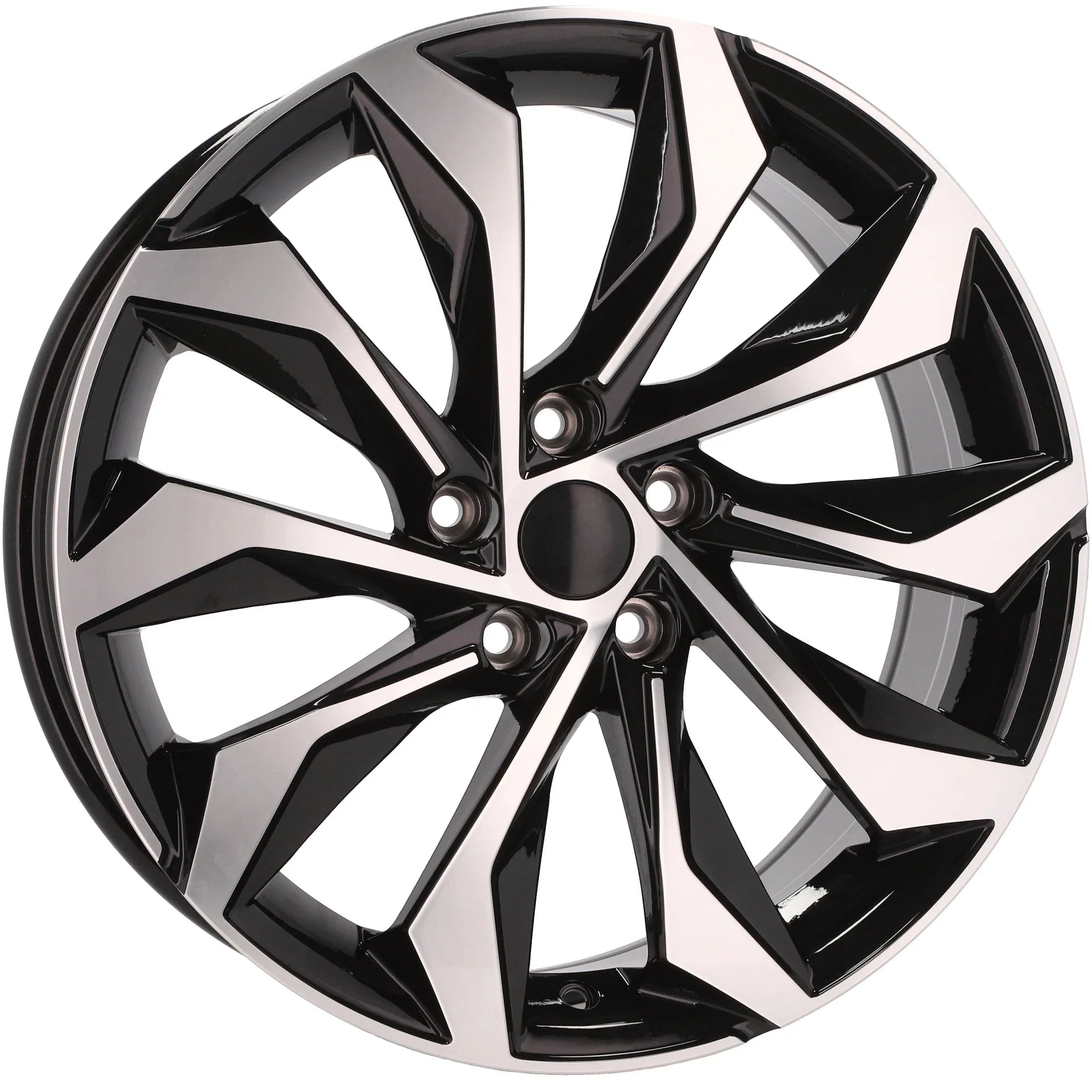 Alu kola pro Škoda I1139 8x19 5x112 ET41 57.1 Black Polished | Wheelsup.cz