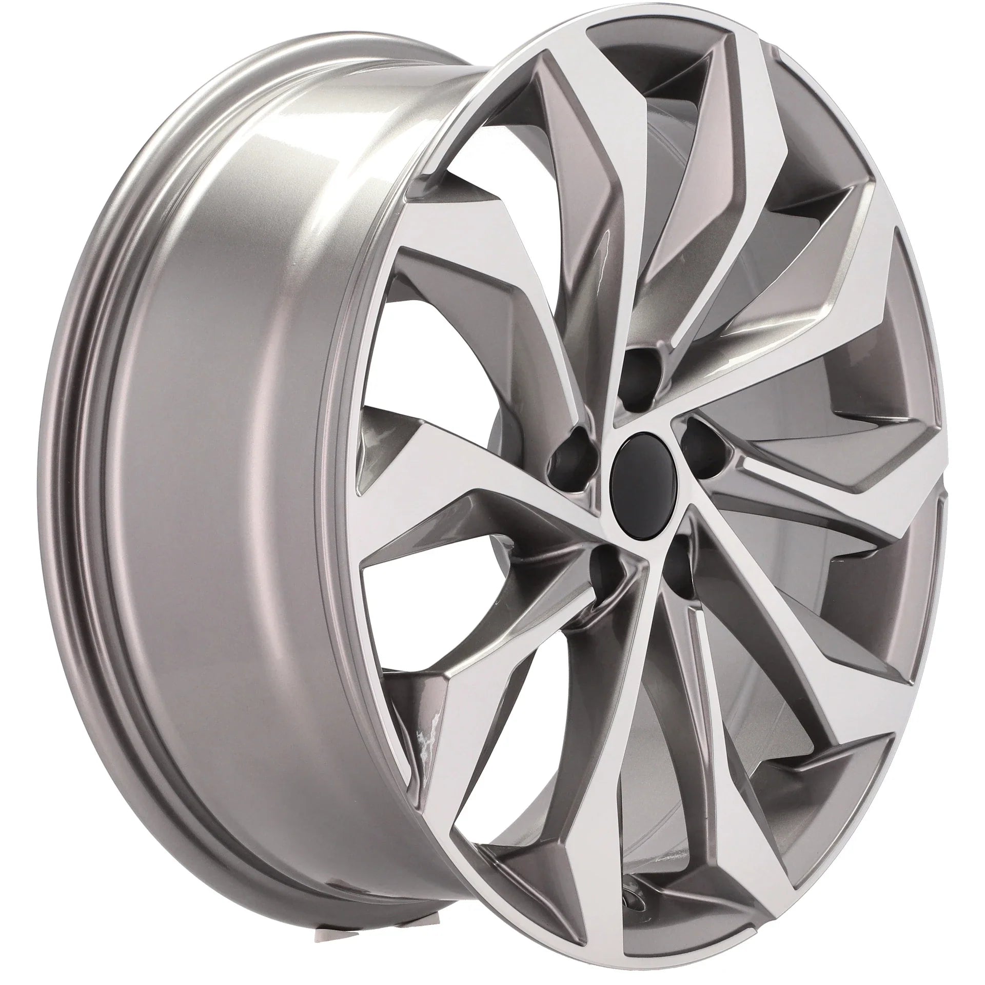 Alu kola pro Škoda I1139 8x19 5x112 ET41 57.1 Grey Polished | Wheelsup.cz
