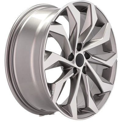 Alu kola pro Škoda I1139 8x19 5x112 ET41 57.1 Grey Polished | Wheelsup.cz
