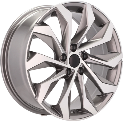 Alu kola pro Škoda I1139 8x19 5x112 ET41 57.1 Grey Polished | Wheelsup.cz