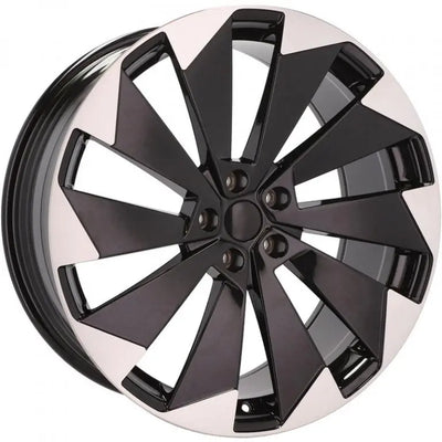 Alu kola pro Škoda I1141 9x21 5x112 ET42 57.1 Black Polished | Wheelsup.cz