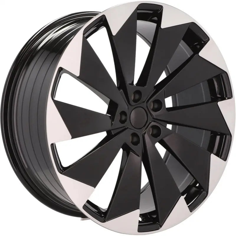Alu kola pro Škoda I1141 8x19 5x112 ET45 57.1 Black Polished | Wheelsup.cz