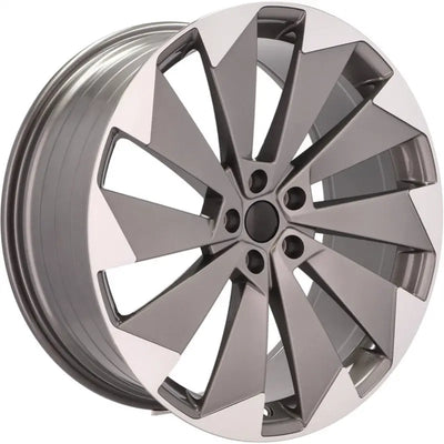 Alu kola pro Škoda I1141 9x21 5x112 ET42 57.1 Grey Polished | Wheelsup.cz