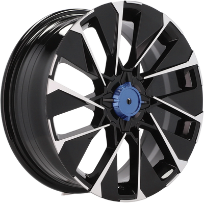 Alu kola pro Renault I2102 7x17 4x100 ET37 60.1 Black Polished | Wheelsup.cz