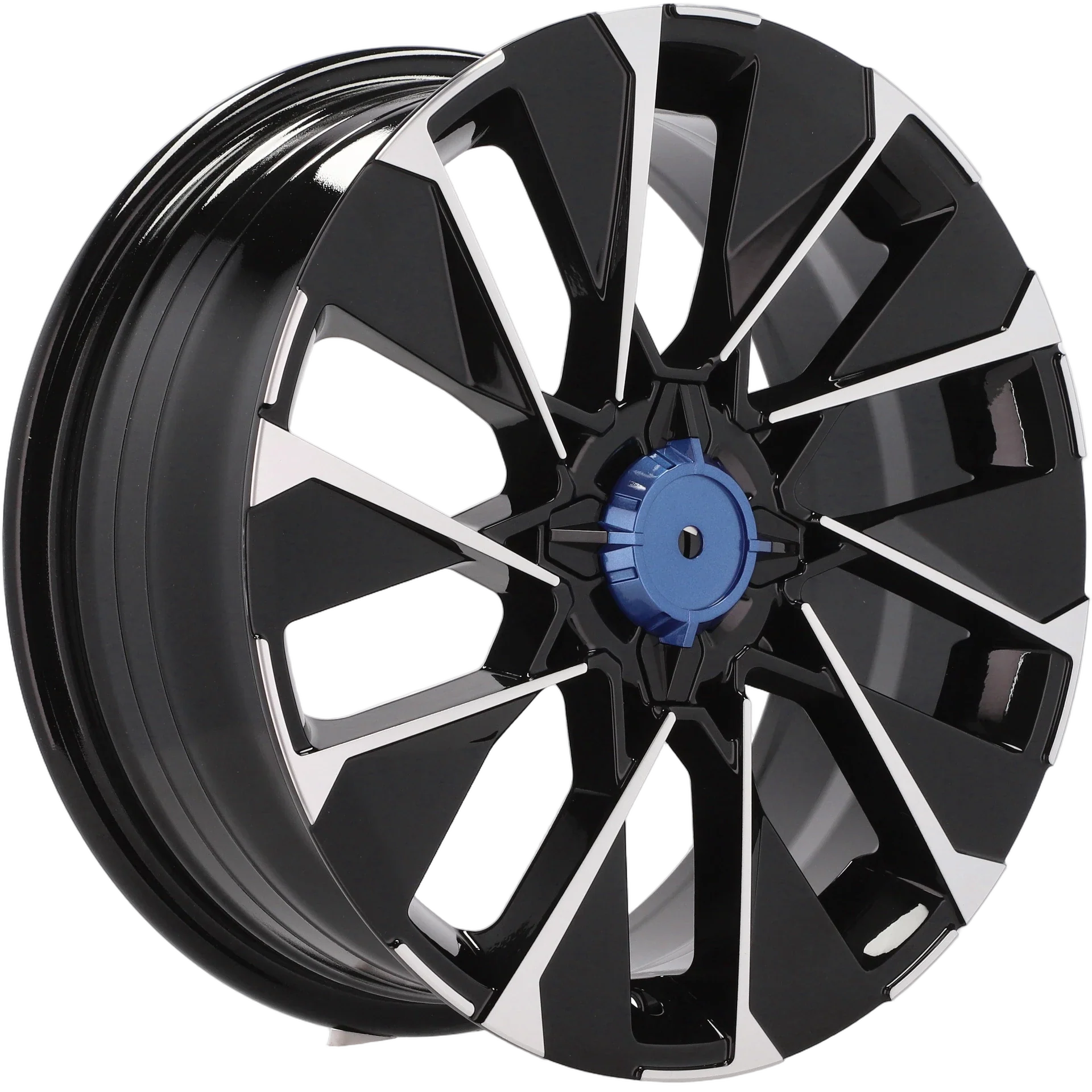Alu kola pro Renault I2102 6.5x16 4x100 ET37 60.1 Black Polished | Wheelsup.cz