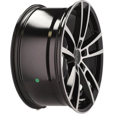Alu kola pro Porsche I3081F 11.5x22 5x130 ET61 71.6 Black Polished | Wheelsup.cz