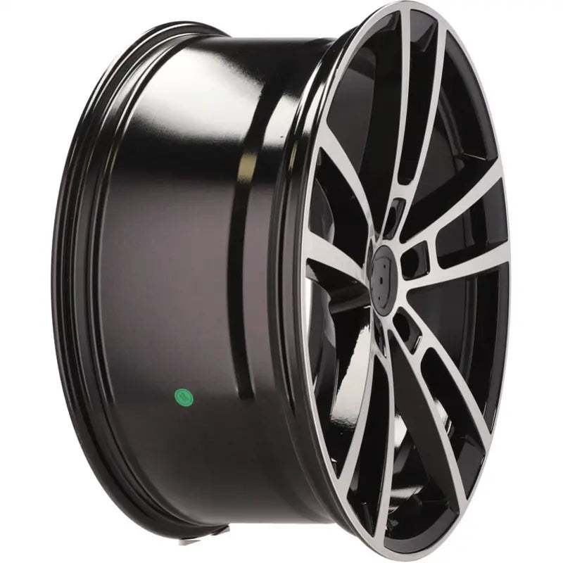 Alu kola pro Porsche I3081F 11.5x22 5x130 ET61 71.6 Black Polished | Wheelsup.cz