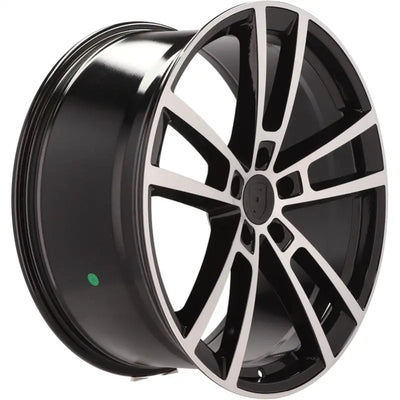 Alu kola pro Porsche I3081F 11.5x22 5x130 ET61 71.6 Black Polished | Wheelsup.cz