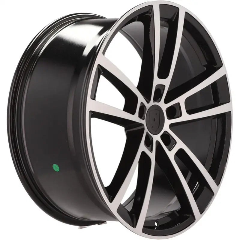 Alu kola pro Porsche I3081F 11.5x22 5x130 ET61 71.6 Black Polished | Wheelsup.cz