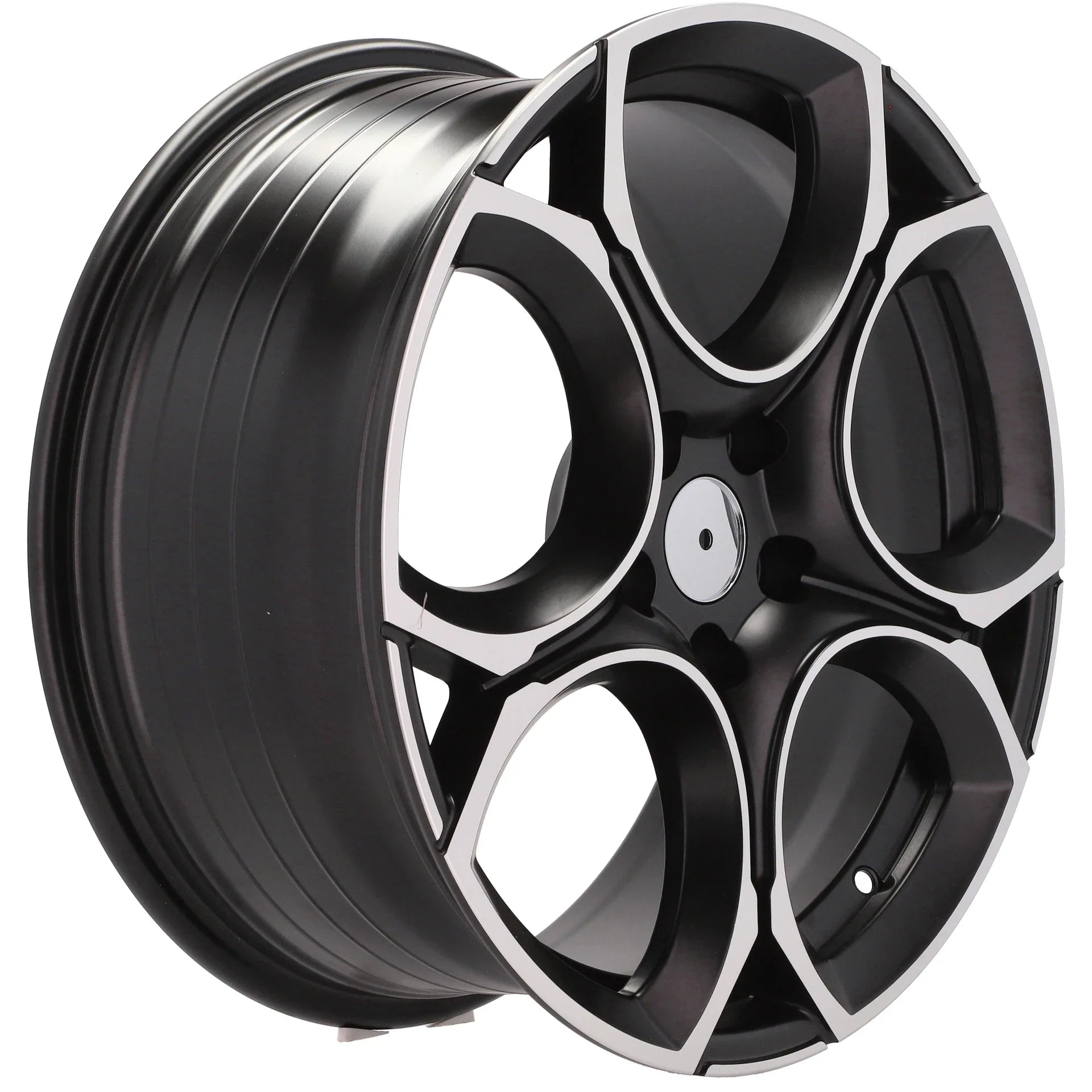Alu kola pro Volkswagen I5162 7.5x17 5x112 ET45 57.1 Black Polished Half Matt | Wheelsup.cz