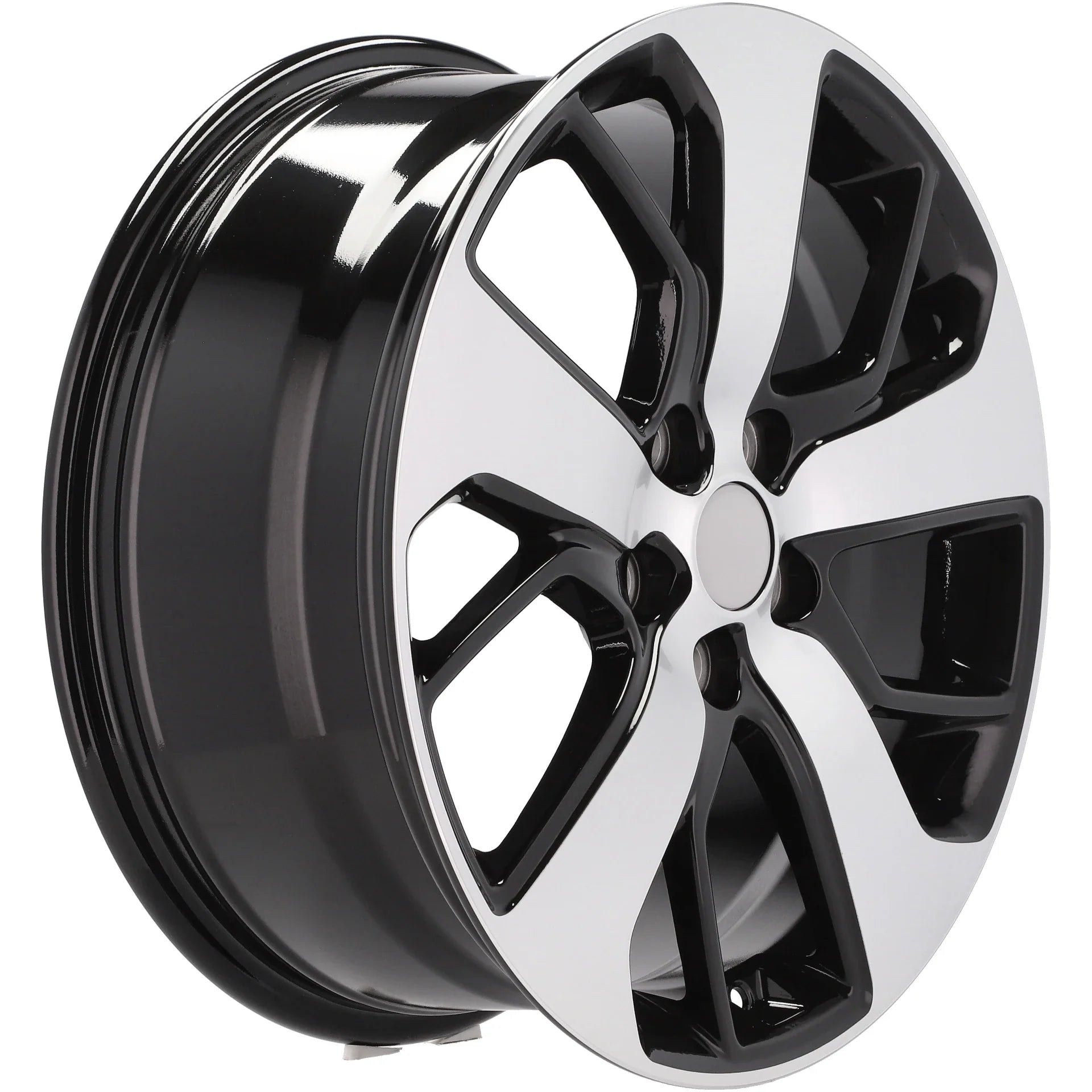 Alu kola pro Kia I5390 7.5x18 5x114.3 ET52.5 67.1 Black Polished | Wheelsup.cz