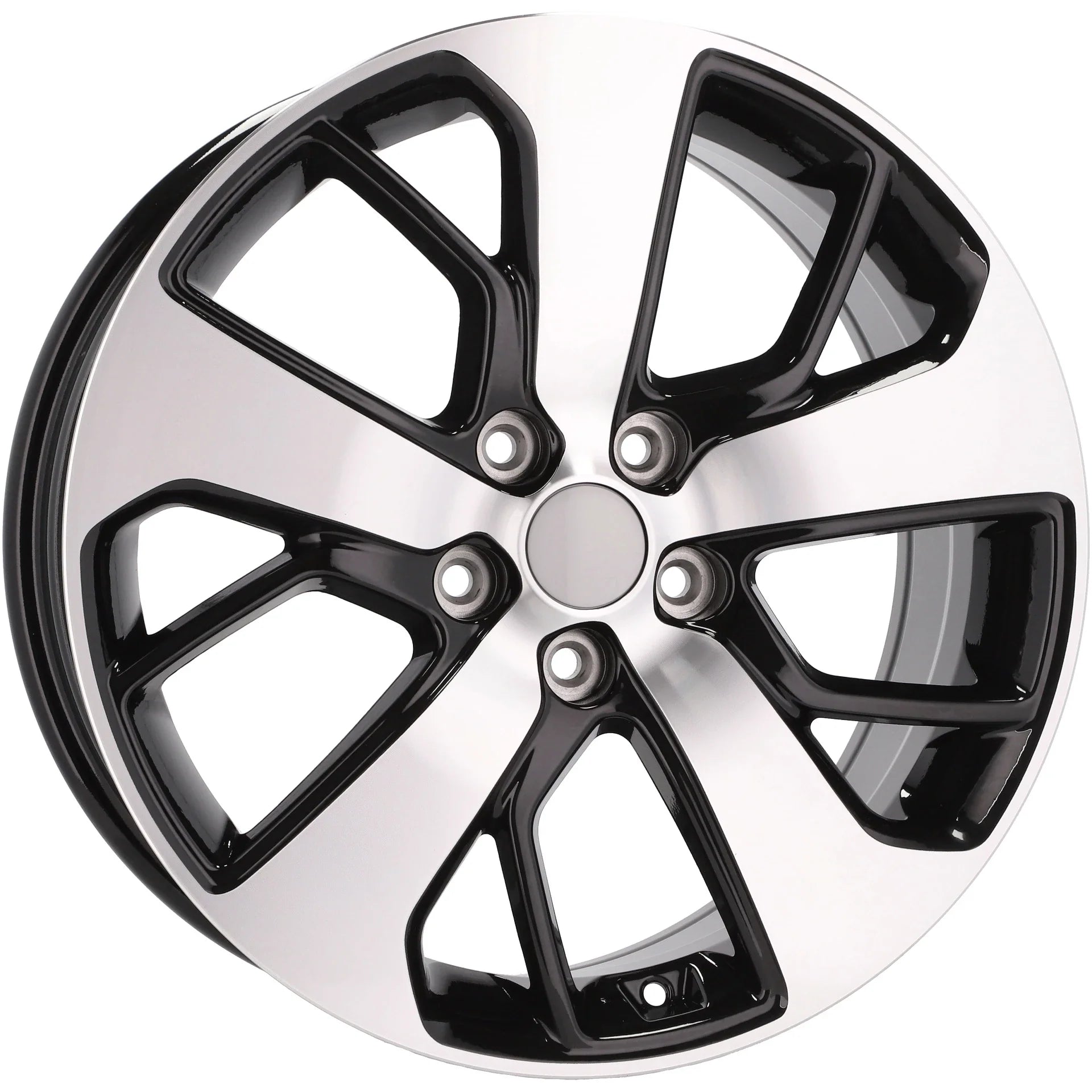Alu kola pro Kia I5390 7.5x18 5x114.3 ET52.5 67.1 Black Polished | Wheelsup.cz