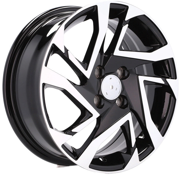 Alu kola pro Toyota I5417 6x15 4x100 ET40 54.1 Black Polished | Wheelsup.cz
