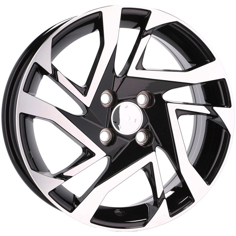 Alu kola pro Toyota I5417 6x15 4x100 ET40 54.1 Black Polished | Wheelsup.cz