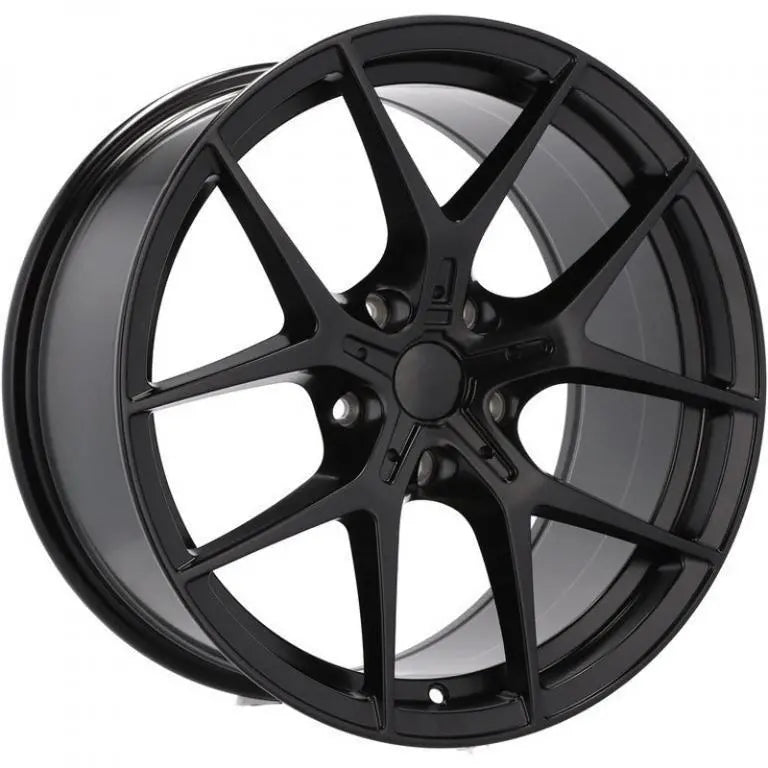 Alu kola pro BMW I5484 9.5x19 5x120 ET38 72.6 Black Half Matt | Wheelsup.cz