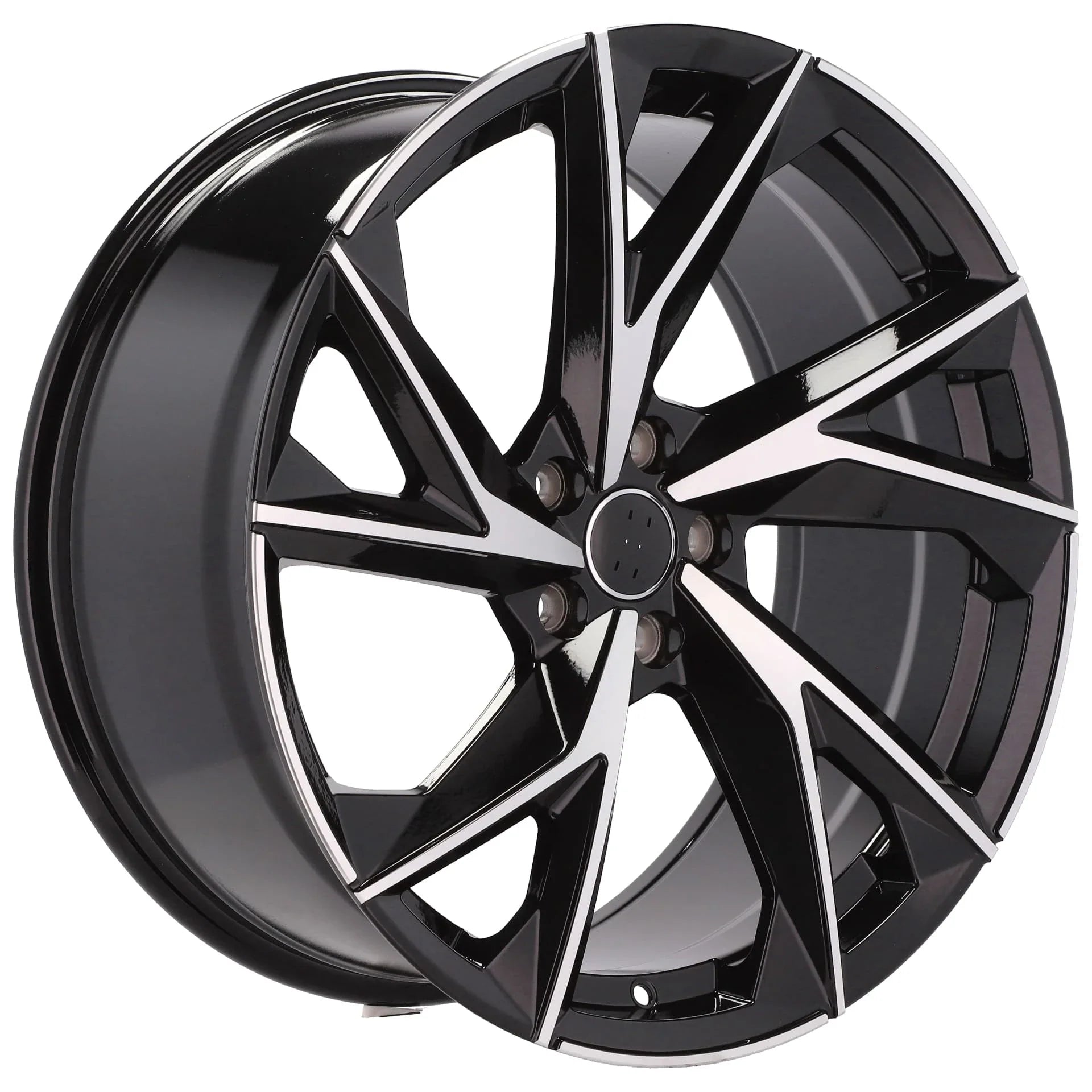 Alu kola pro Audi I5491 8x18 5x112 ET36 66.6 Black Polished | Wheelsup.cz