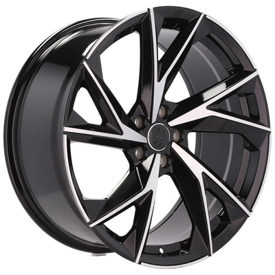Alu kola pro Audi I5491 9x20 5x112 ET33 66.6 Black Polished | Wheelsup.cz