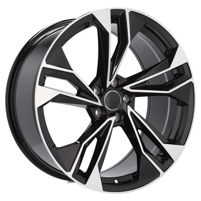 Alu kola pro Audi I5493 7.5x17 5x112 ET35 66.6 Black Polished | Wheelsup.cz