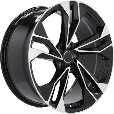 Alu kola pro Audi I5493 8x18 5x112 ET42 66.6 Black Polished | Wheelsup.cz