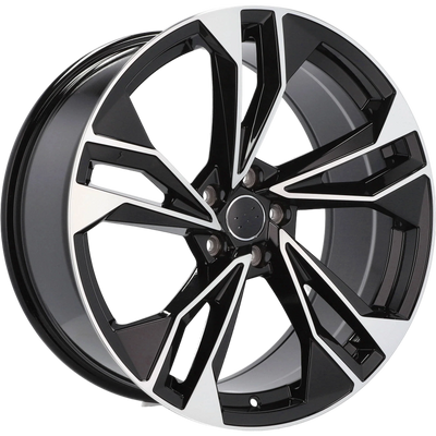 Alu kola pro Audi I5493 7.5x17 5x112 ET35 66.6 Black Polished | Wheelsup.cz