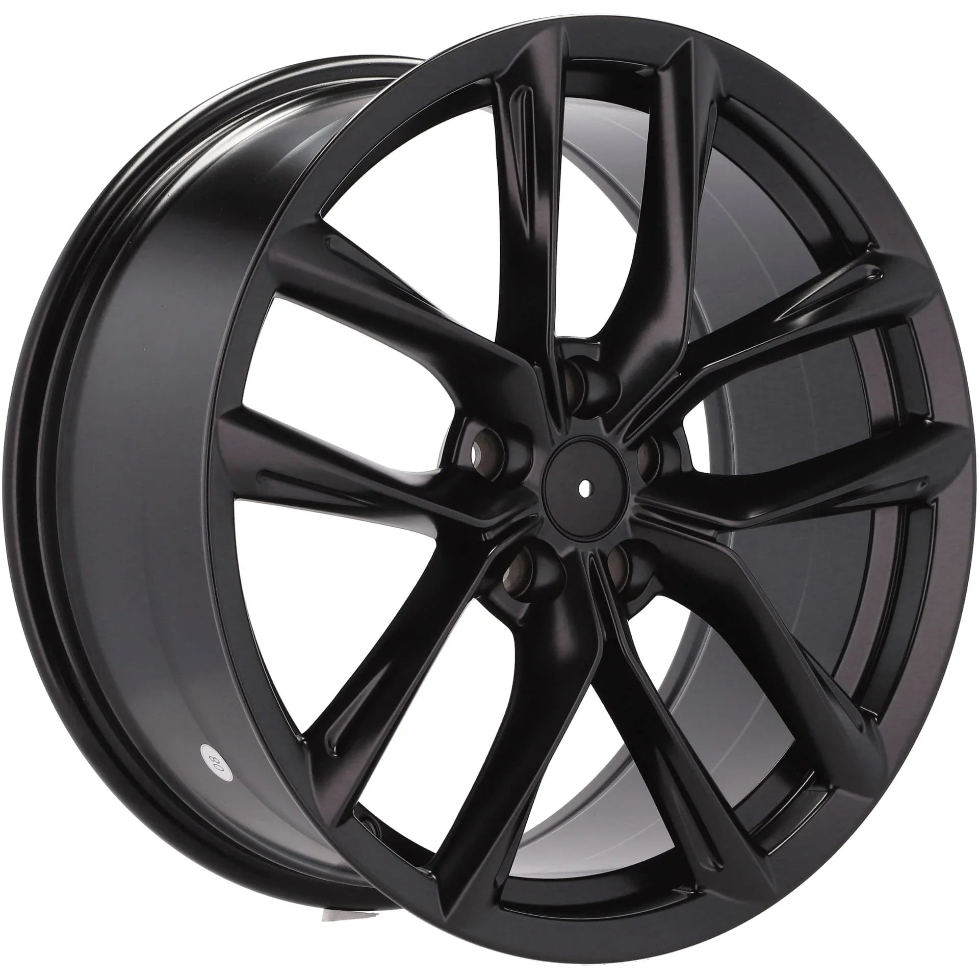 Alu kola pro Tesla I5552 8.5x20 5x114.3 ET35 64.1 Black Half Matt | Wheelsup.cz