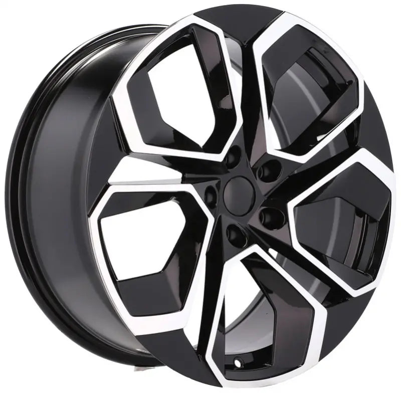 Alu kola pro Škoda I5561 7.5x17 5x112 ET45 57.1 Black Polished | Wheelsup.cz