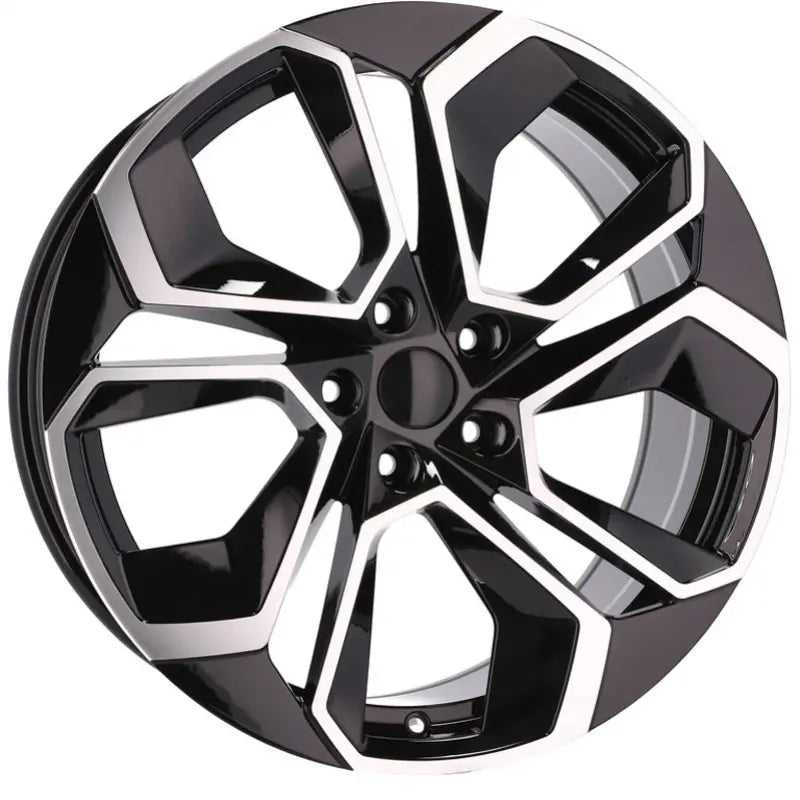 Alu kola pro Škoda I5561 7.5x17 5x112 ET45 57.1 Black Polished | Wheelsup.cz