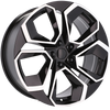 Alu kola pro Škoda I5561 8.5x19 5x112 ET40 57.1 Black Polished