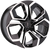 Alu kola pro Škoda I5561 8.5x19 5x112 ET40 57.1 Black Polished