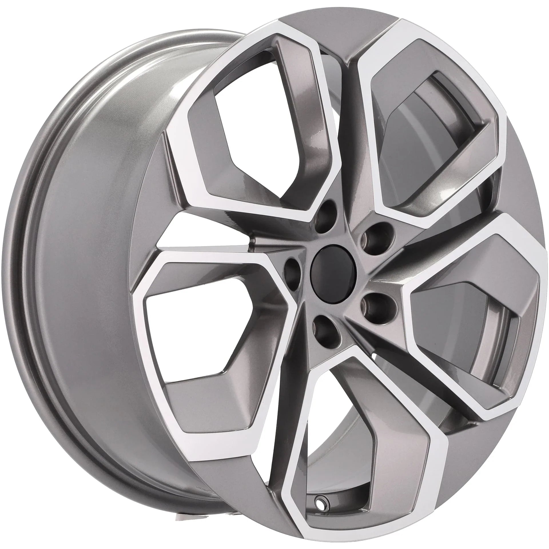 Alu kola pro Škoda I5561 8x18 5x112 ET42 57.1 Grey Polished | Wheelsup.cz