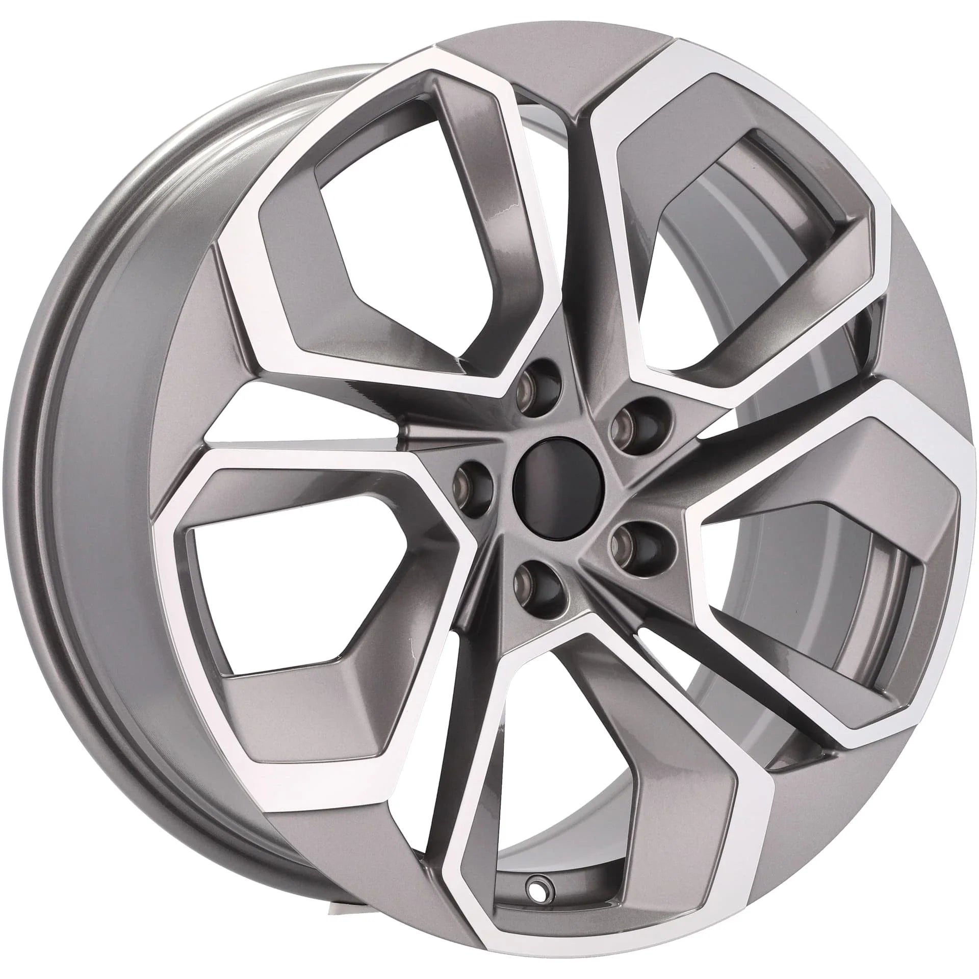 Alu kola pro Škoda I5561 8x18 5x112 ET42 57.1 Grey Polished | Wheelsup.cz