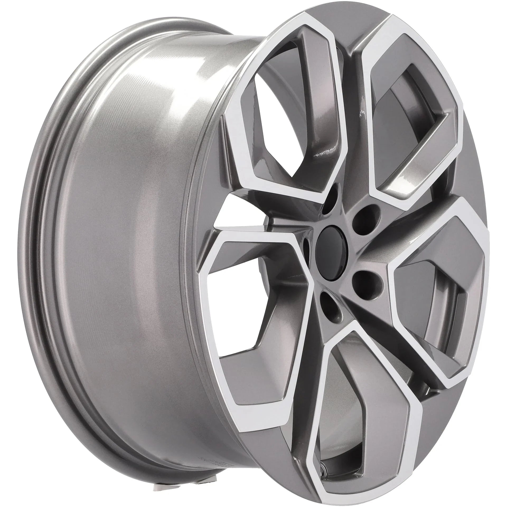 Alu kola pro Škoda I5561 8x18 5x112 ET42 57.1 Grey Polished | Wheelsup.cz