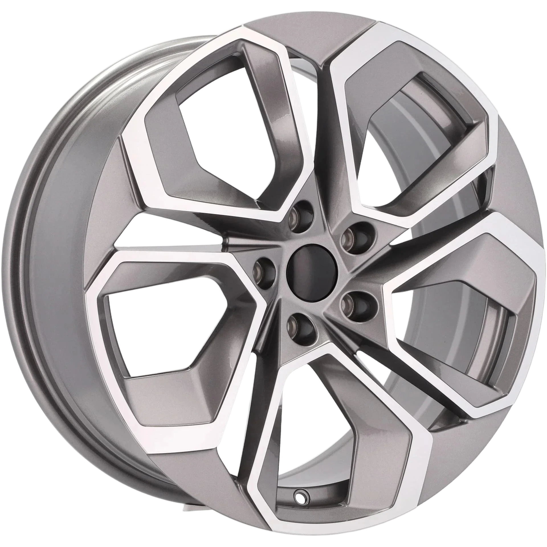 Alu kola pro Škoda I5561 8x18 5x112 ET42 57.1 Grey Polished | Wheelsup.cz