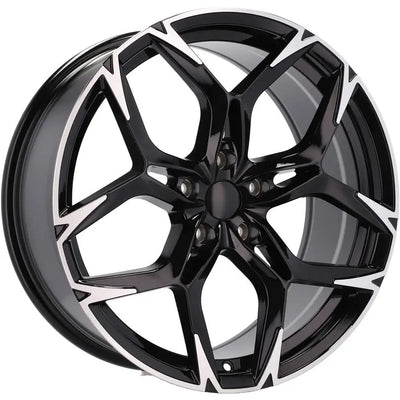 Alu kola pro Cupra I5572 8.5x19 5x112 ET40 57.1 Black Polished Half Matt | Wheelsup.cz