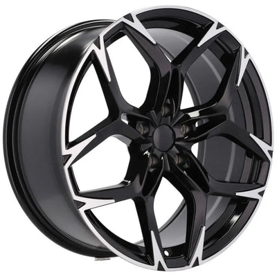 Alu kola pro Cupra I5572 8.5x19 5x112 ET40 57.1 Black Polished Half Matt | Wheelsup.cz