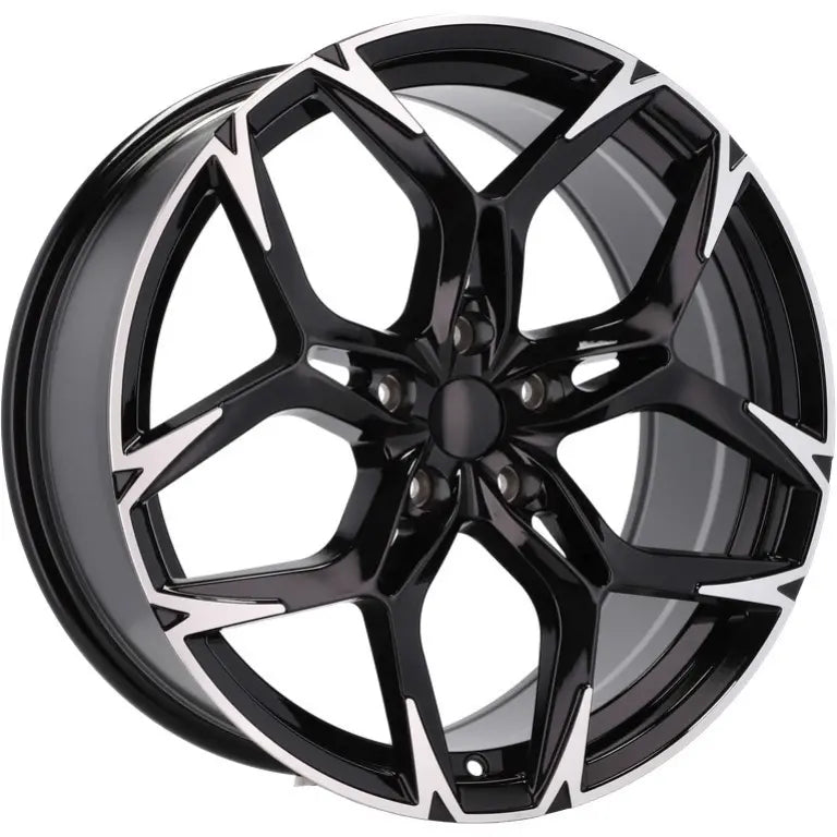 Alu kola pro Cupra I5572 8.5x19 5x112 ET40 57.1 Black Polished Half Matt | Wheelsup.cz