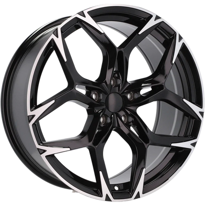 Alu kola pro Cupra I5572 8.5x19 5x112 ET40 57.1 Black Polished Half Matt