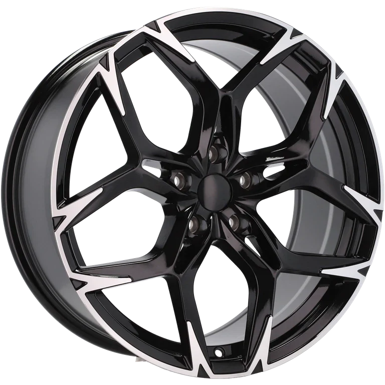 Alu kola pro Cupra I5572 8.5x19 5x112 ET40 57.1 Black Polished Half Matt
