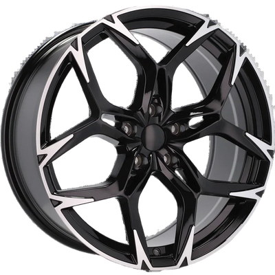 Alu kola pro Cupra I5572 8.5x19 5x112 ET40 57.1 Black Polished Half Matt | Wheelsup.cz