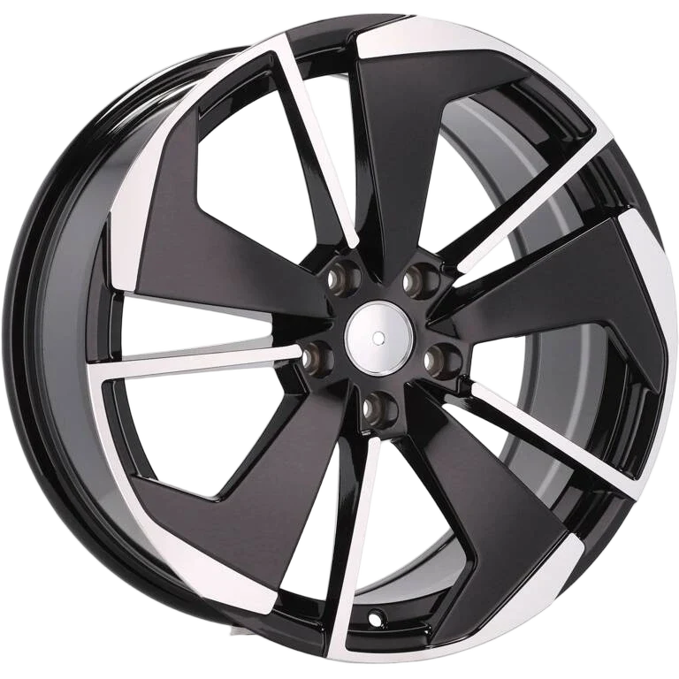 Alu kola pro Škoda I5579 8x18 5x112 ET45 57.1 Black Polished | Wheelsup.cz