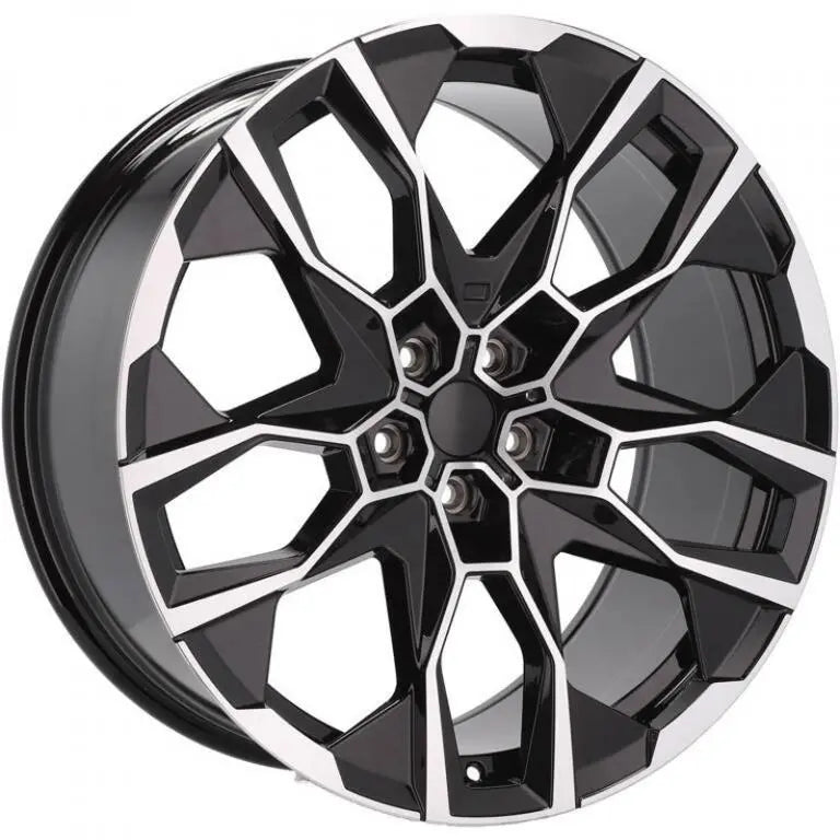 Alu kola pro BMW I5592 9.5x21 5x112 ET36 66.6 Black Polished | Wheelsup.cz