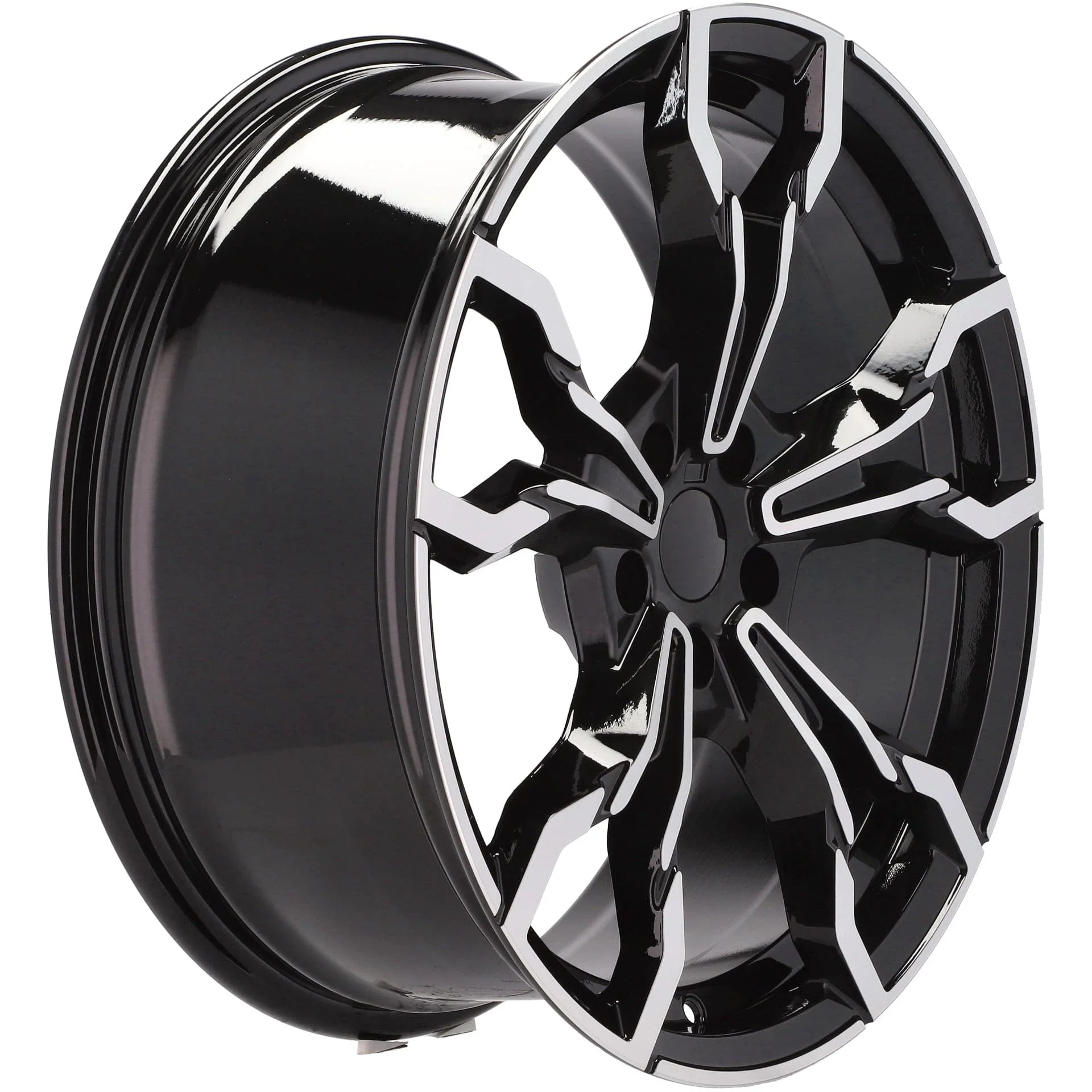 Alu kola pro BMW I5596 8x19 5x112 ET27 66.6 Black Polished