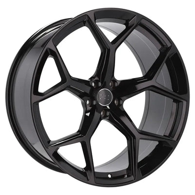 Alu kola pro Audi I5598 10x22 5x112 ET21 66.6 Black Half Matt | Wheelsup.cz