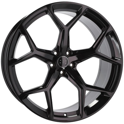 Alu kola pro Audi I5598 10x23 5x112 ET15 66.6 Black Half Matt | Wheelsup.cz