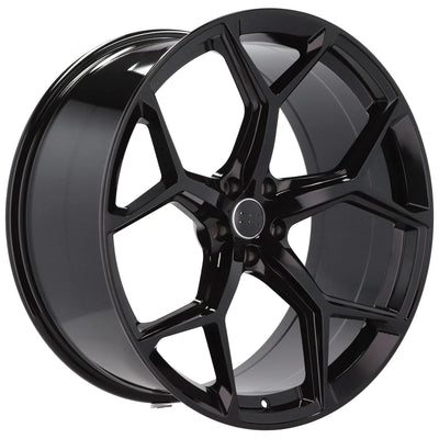Alu kola pro Audi I5598 10x23 5x112 ET15 66.6 Black Half Matt | Wheelsup.cz